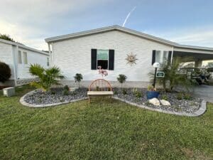 Landscape Design - Mulch Beds, Plant Beds, Rock Beds, in Plant City, Florida.