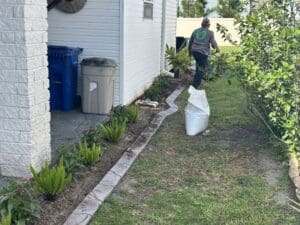 Landscape Design - Mulch Beds, Plant Beds, Rock Beds, in Plant City, Florida.